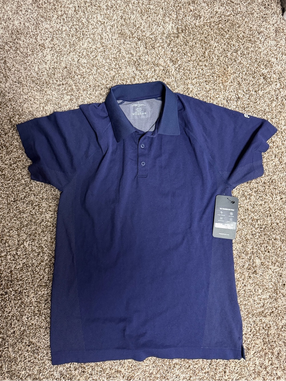 Fabletics Men's Navy Blue Performance Polo